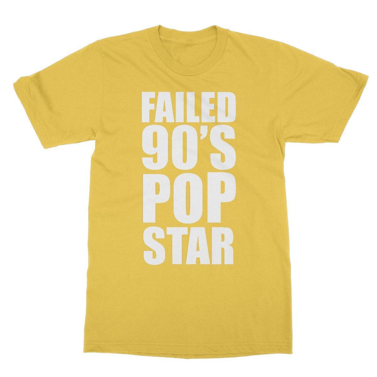 Failed 90's Pop Star Softstyle T-Shirt | Apparel Daisy