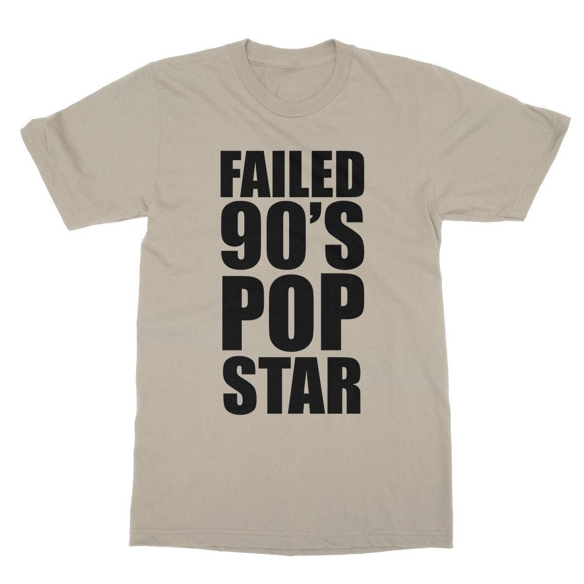 Failed 90's Pop Star Softstyle T-Shirt | Apparel Sand