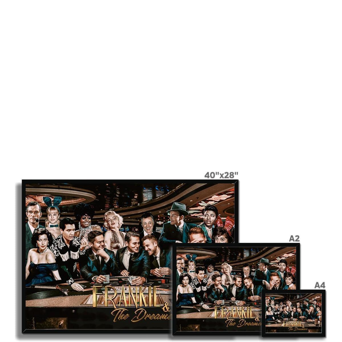 Frankie And The Dreamers Casino 2 Framed Print | Art Prints
