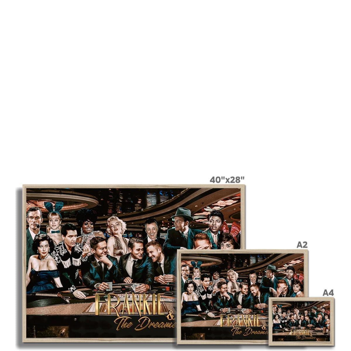 Frankie And The Dreamers Casino 2 Framed Print | Art Prints