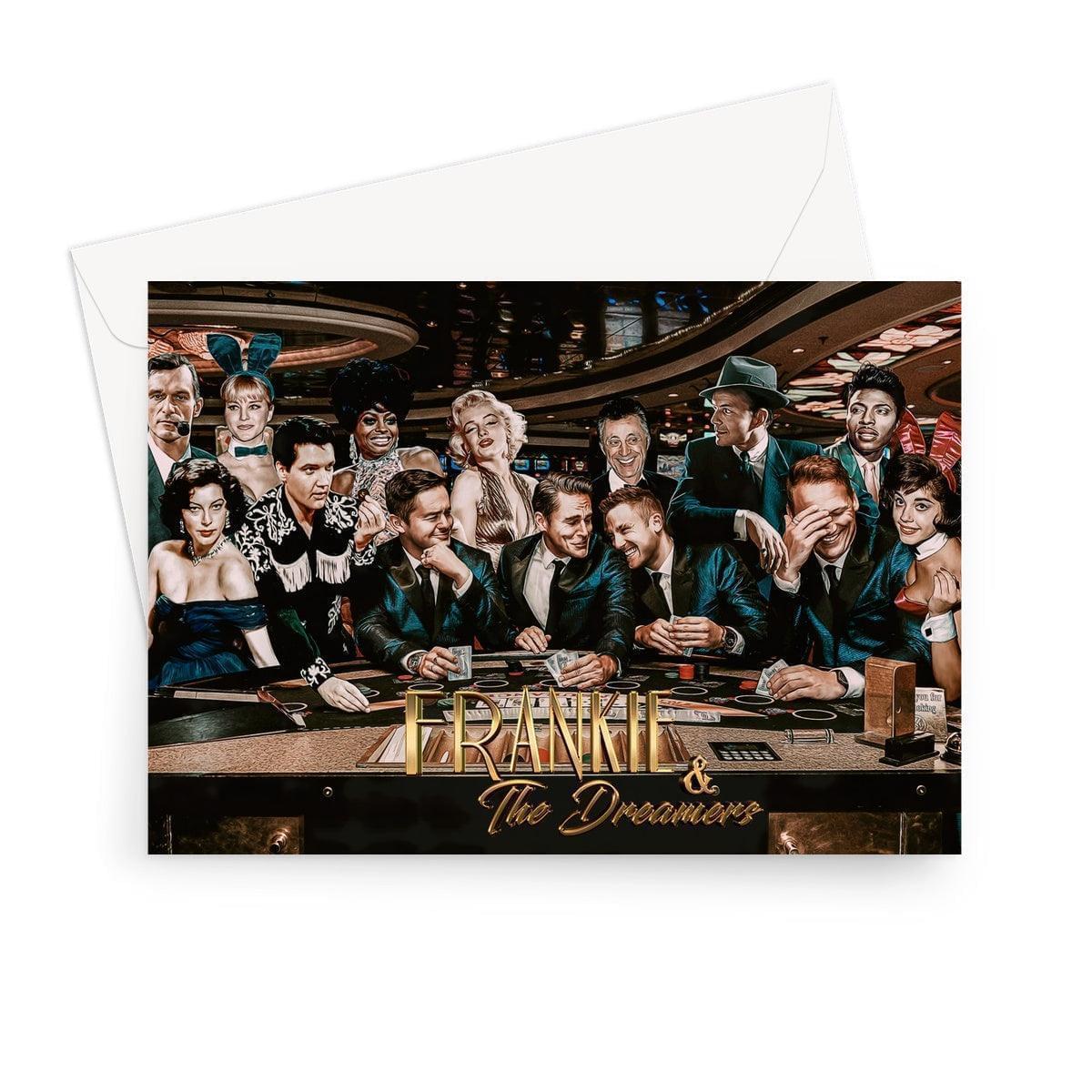 Frankie And The Dreamers Casino 2 Greeting Card | Stationery 7"x5" 10 Cards