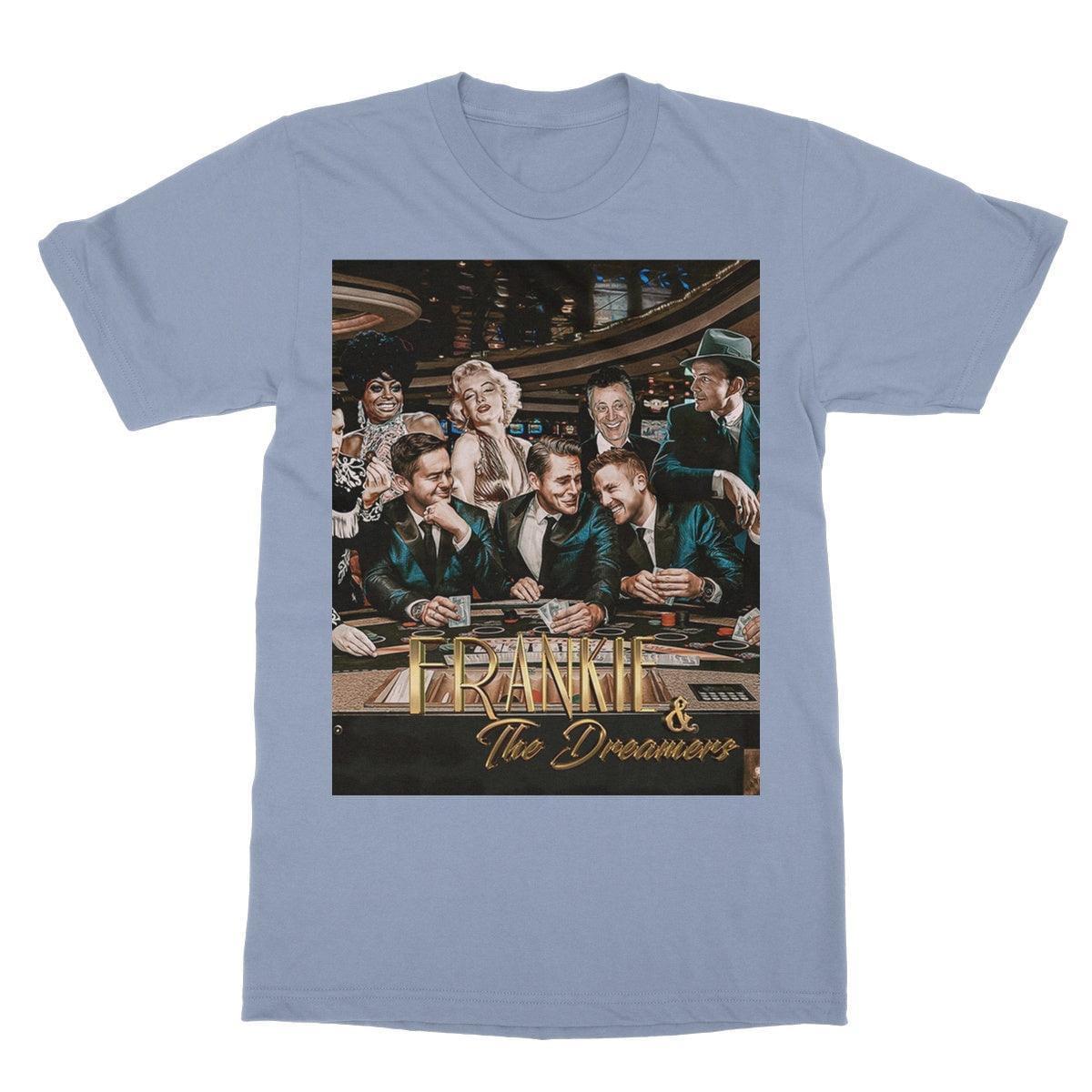 Frankie And The Dreamers Casino 2 Softstyle T-Shirt | Apparel Light Blue