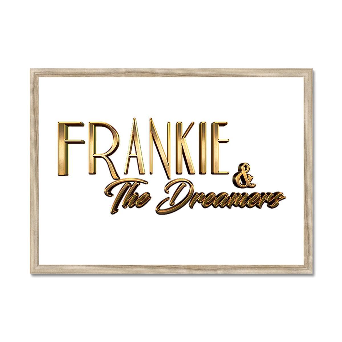 Frankie And The Dreamers Framed Print | Art Prints A2 Landscape Natural Frame