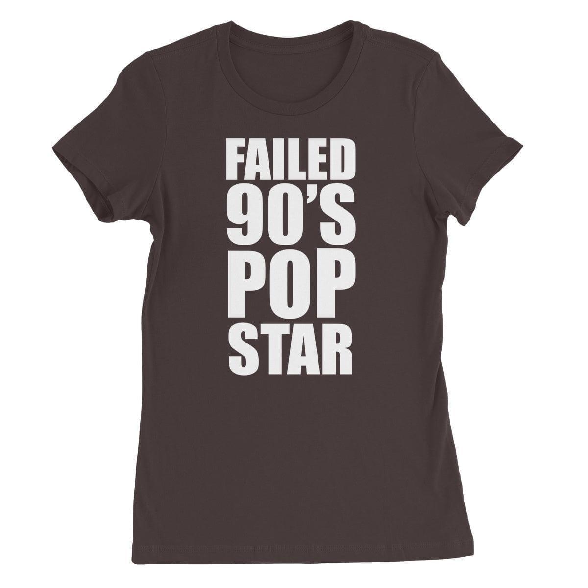Failed 90's Pop Star Women's Favourite T-Shirt | Apparel Brown