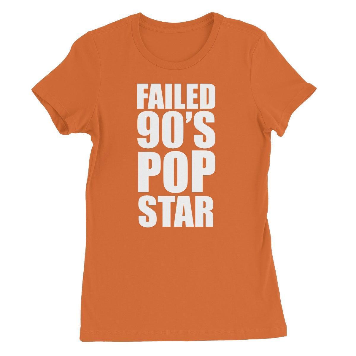 Failed 90's Pop Star Women's Favourite T-Shirt | Apparel Orange