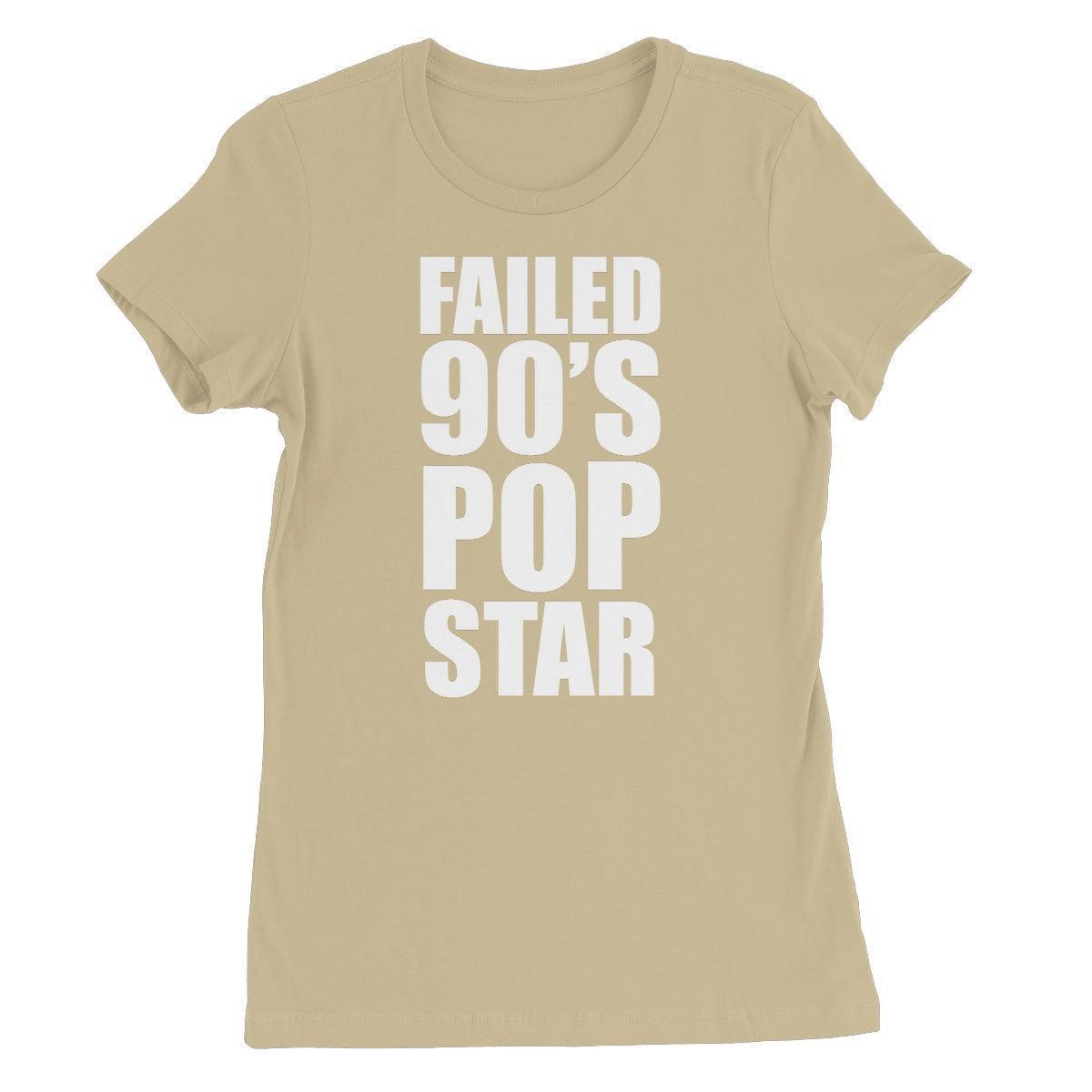 Failed 90's Pop Star Women's Favourite T-Shirt | Apparel Soft Cream