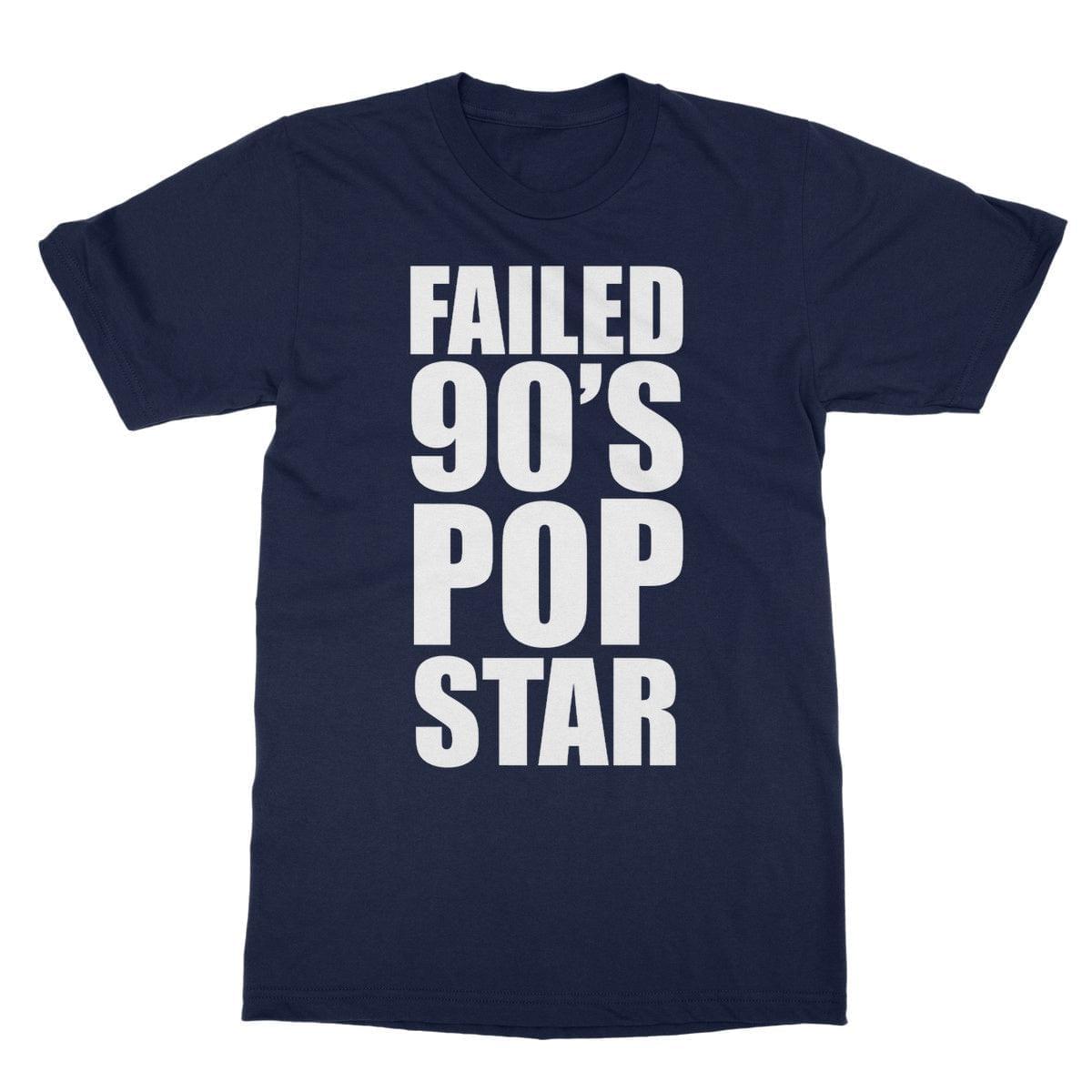 Failed 90's Pop Star Softstyle T-Shirt | Apparel Navy