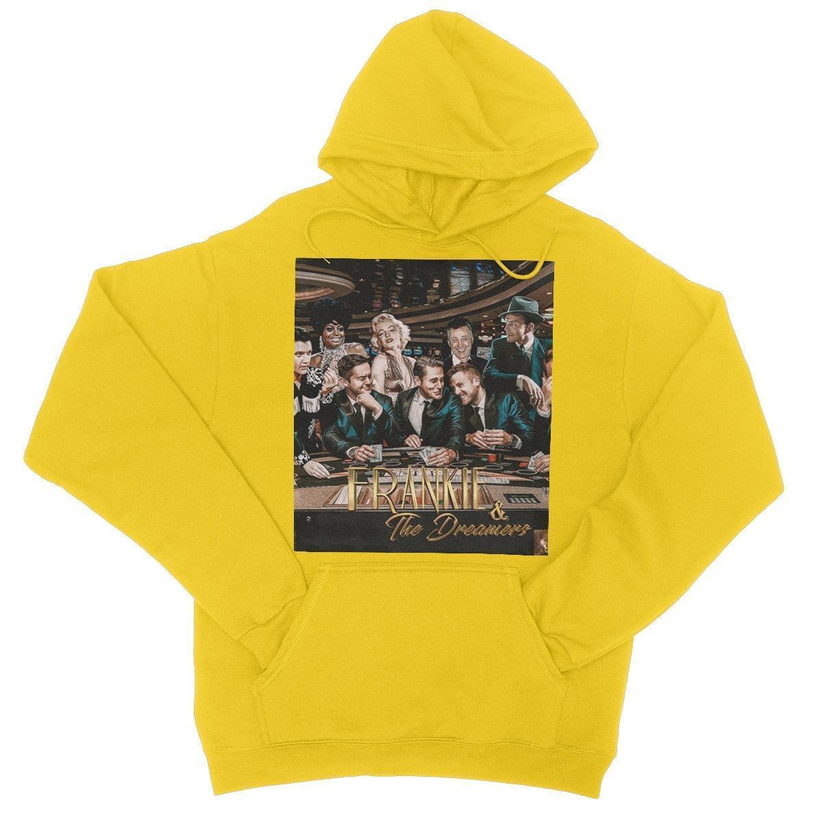 Frankie And The Dreamers Casino 2 College Hoodie | Apparel Sun Yellow