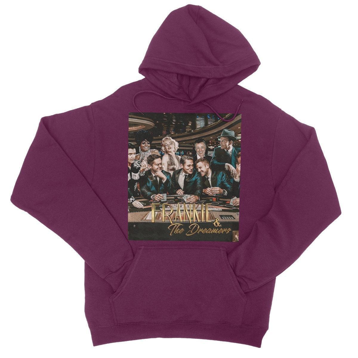 Frankie And The Dreamers Casino 2 College Hoodie | Apparel Burgundy
