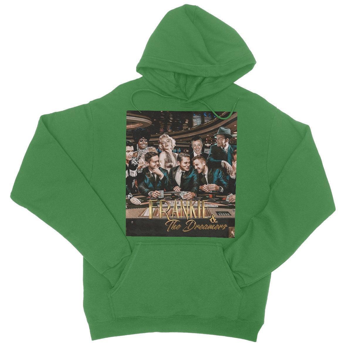 Frankie And The Dreamers Casino 2 College Hoodie | Apparel Kelly Green