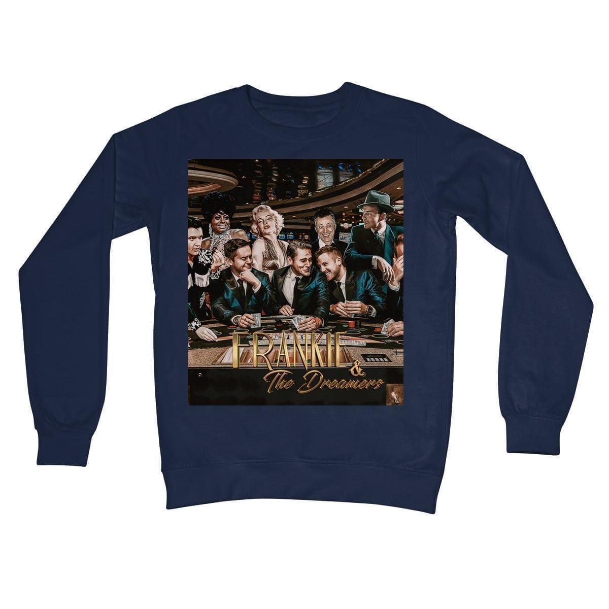 Frankie And The Dreamers Casino 2 Crew Neck Sweatshirt | Apparel Oxford Navy