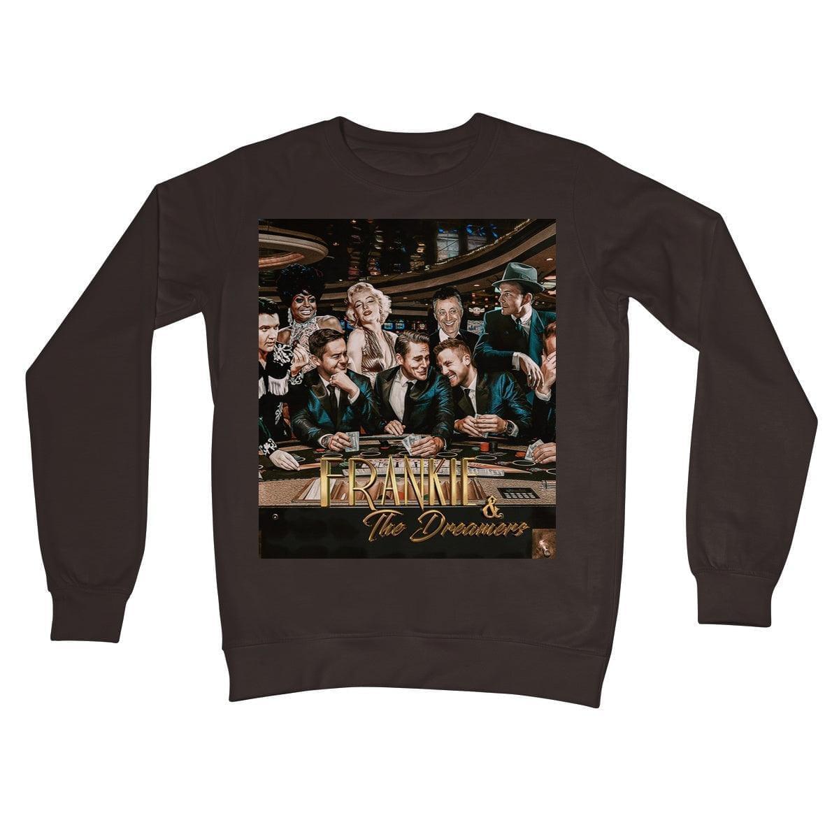 Frankie And The Dreamers Casino 2 Crew Neck Sweatshirt | Apparel Hot Chocolate