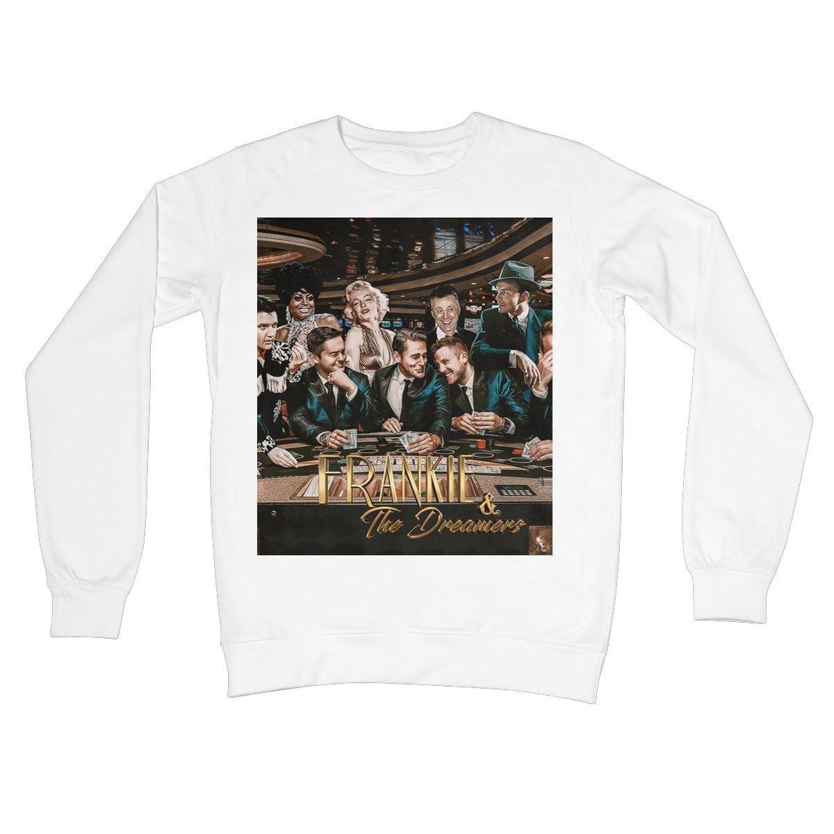 Frankie And The Dreamers Casino 2 Crew Neck Sweatshirt | Apparel Arctic White