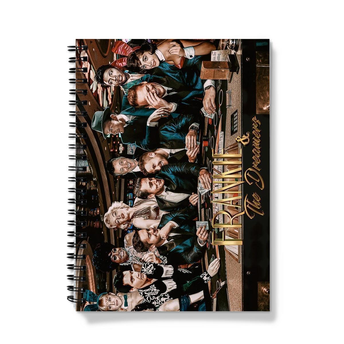 Frankie And The Dreamers Casino 2 Notebook | Stationery A5 Graph