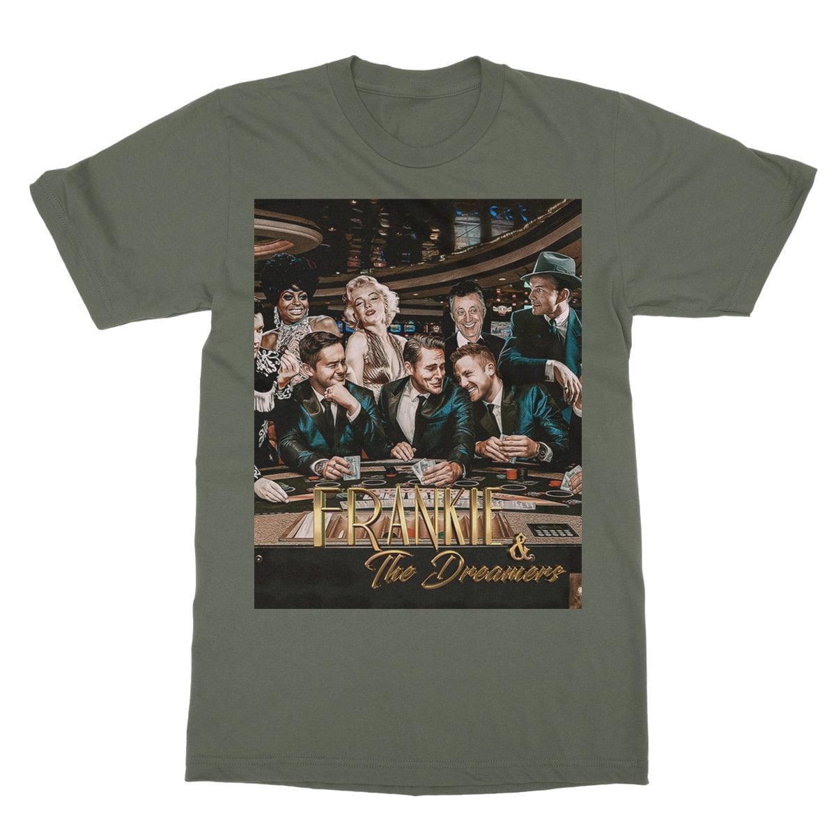 Frankie And The Dreamers Casino 2 Softstyle T-Shirt | Apparel Military Green