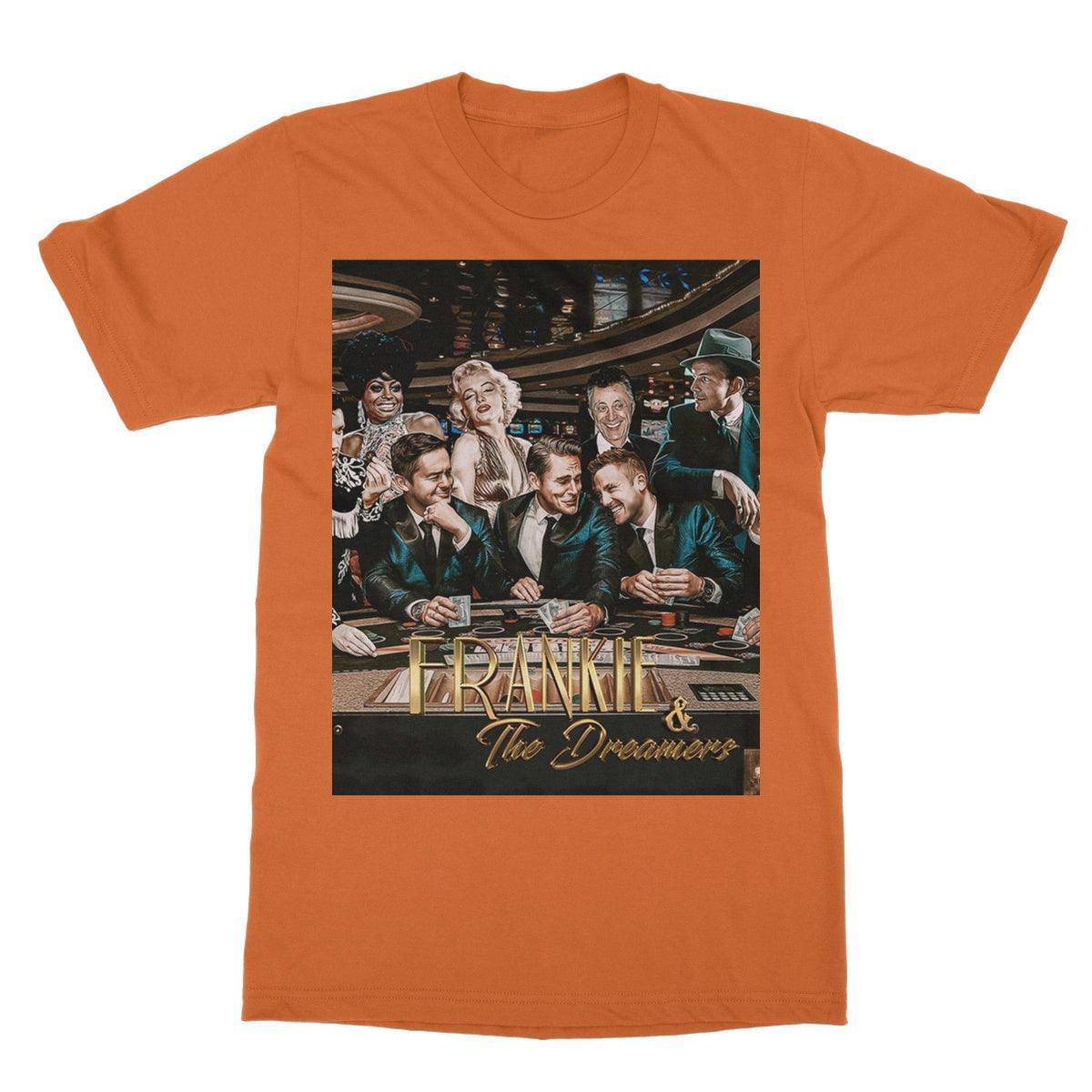 Frankie And The Dreamers Casino 2 Softstyle T-Shirt | Apparel Orange