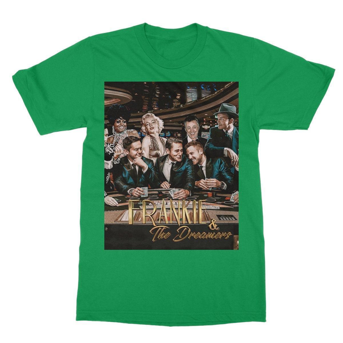 Frankie And The Dreamers Casino 2 Softstyle T-Shirt | Apparel Irish Green