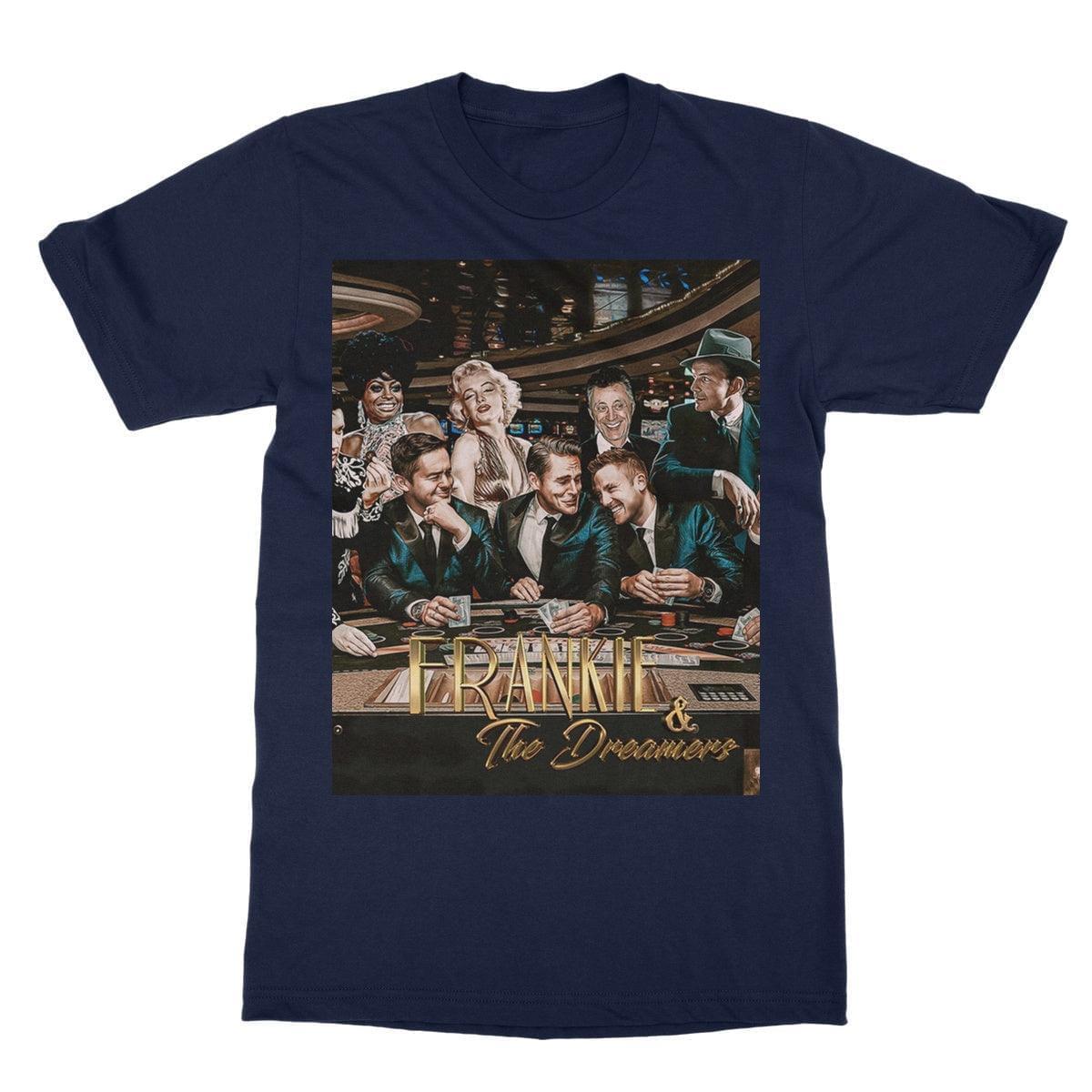 Frankie And The Dreamers Casino 2 Softstyle T-Shirt | Apparel Navy