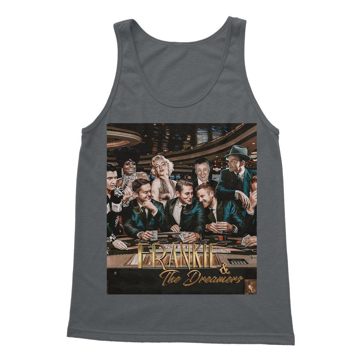 Frankie And The Dreamers Casino 2 Softstyle Tank Top | Apparel Charcoal