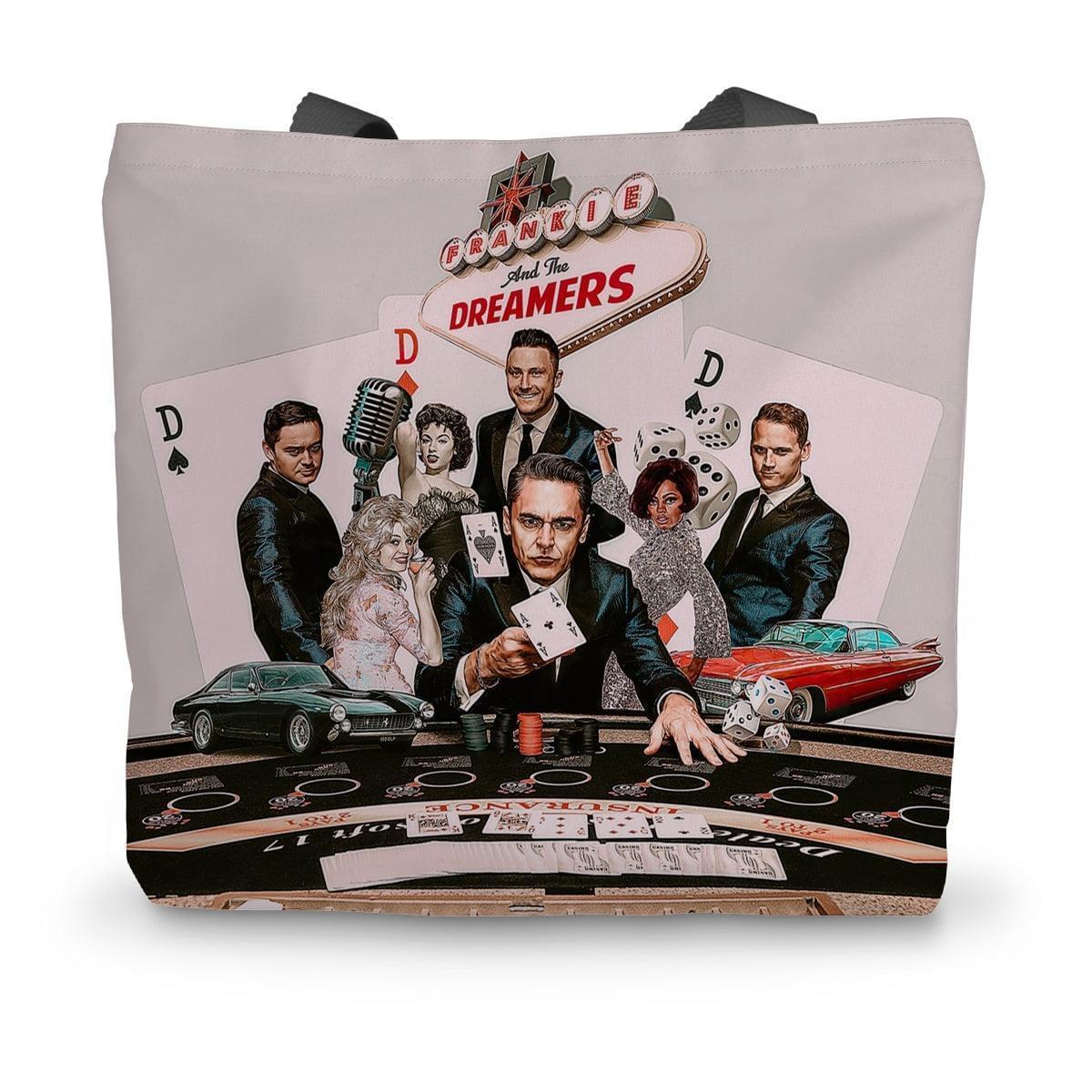 Frankie And The Dreamers Casino Canvas Tote Bag | Homeware 14"x18.5"