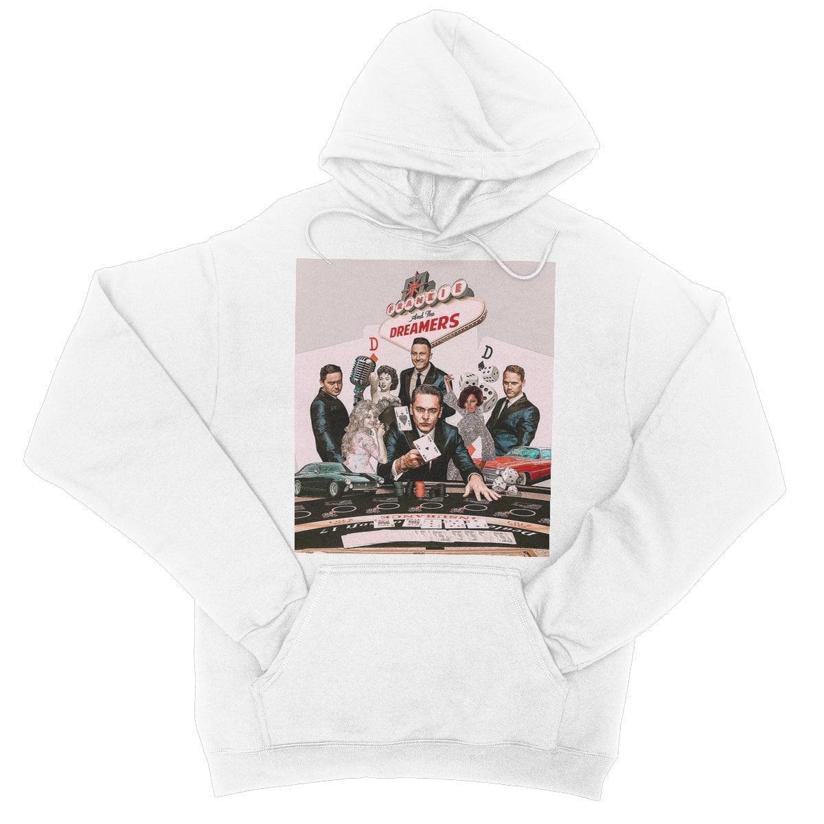 Frankie And The Dreamers Casino College Hoodie | Apparel Arctic White