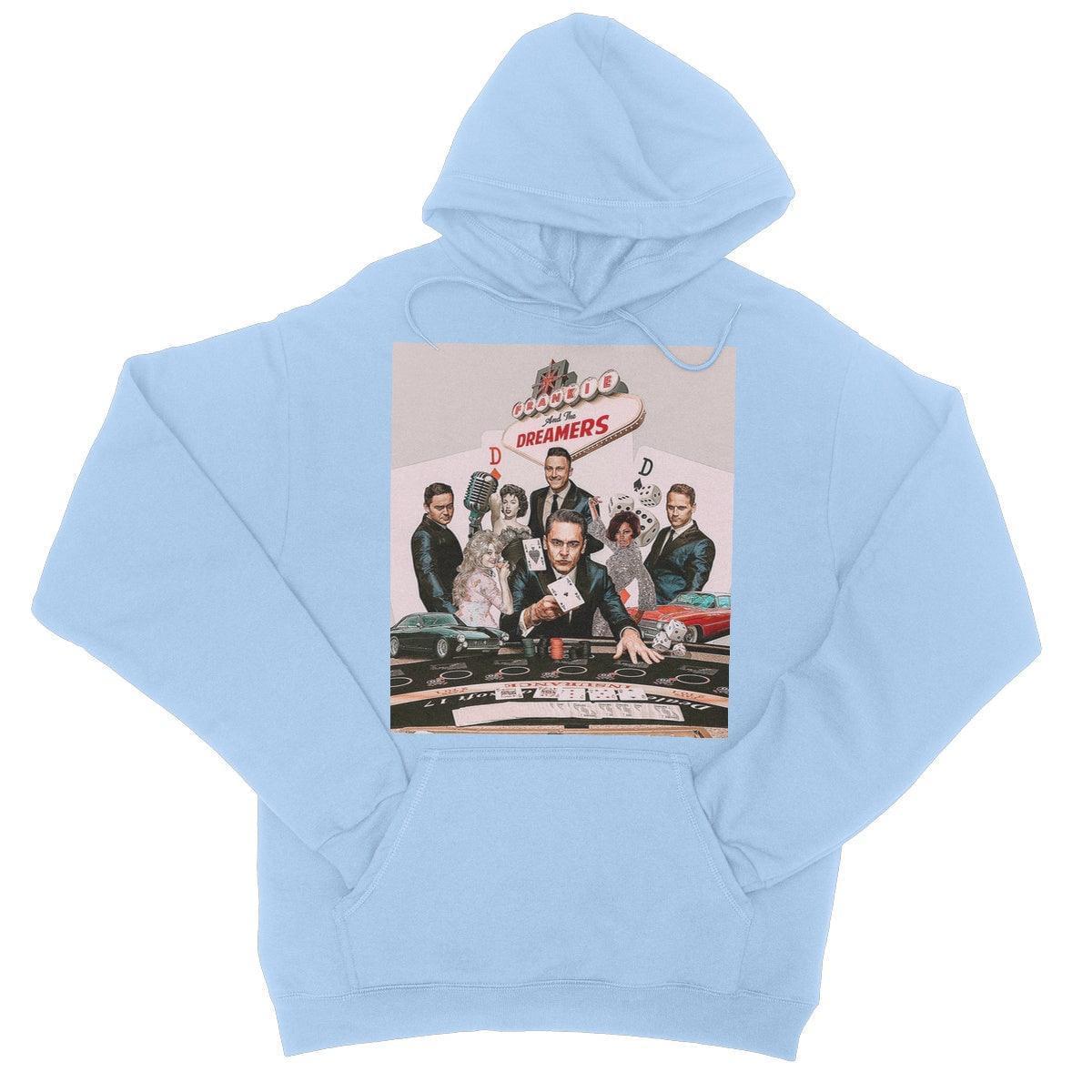 Frankie And The Dreamers Casino College Hoodie | Apparel Sky Blue