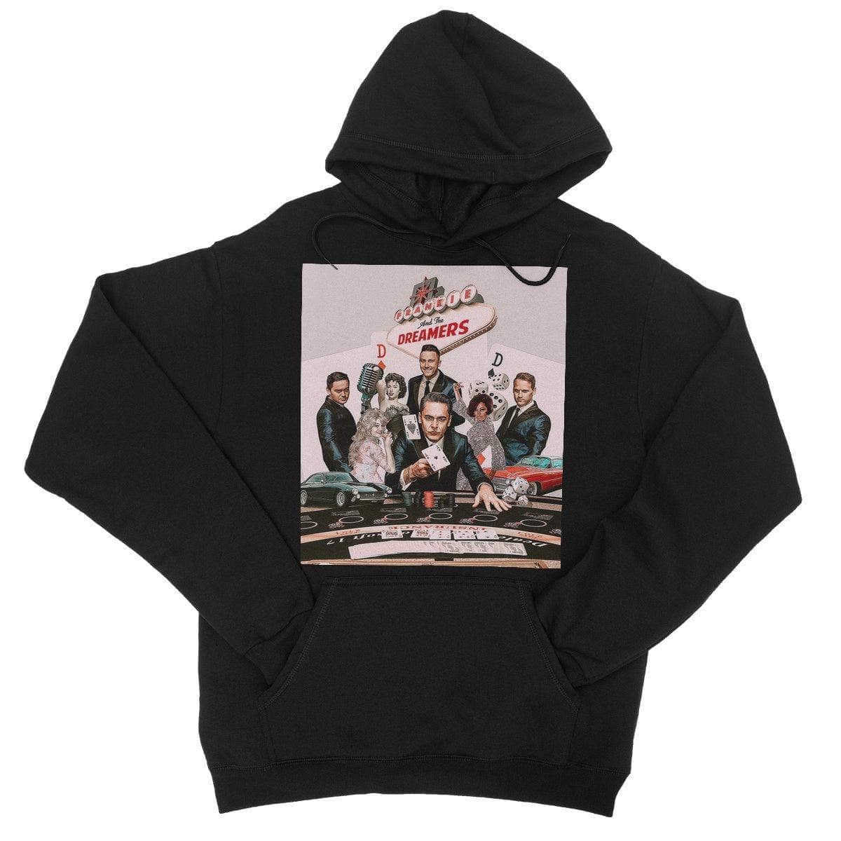Frankie And The Dreamers Casino College Hoodie | Apparel Jet Black
