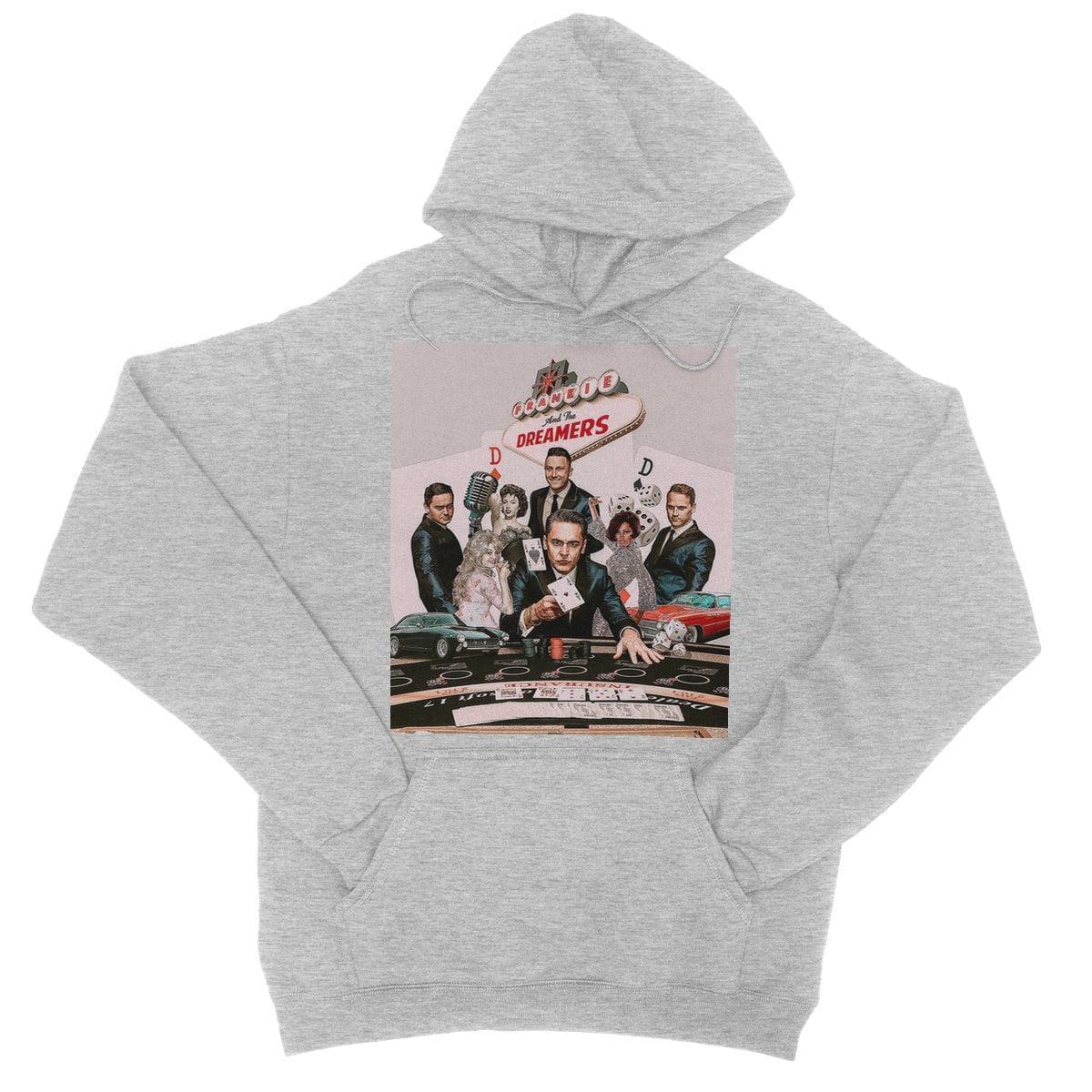 Frankie And The Dreamers Casino College Hoodie | Apparel Heather Grey