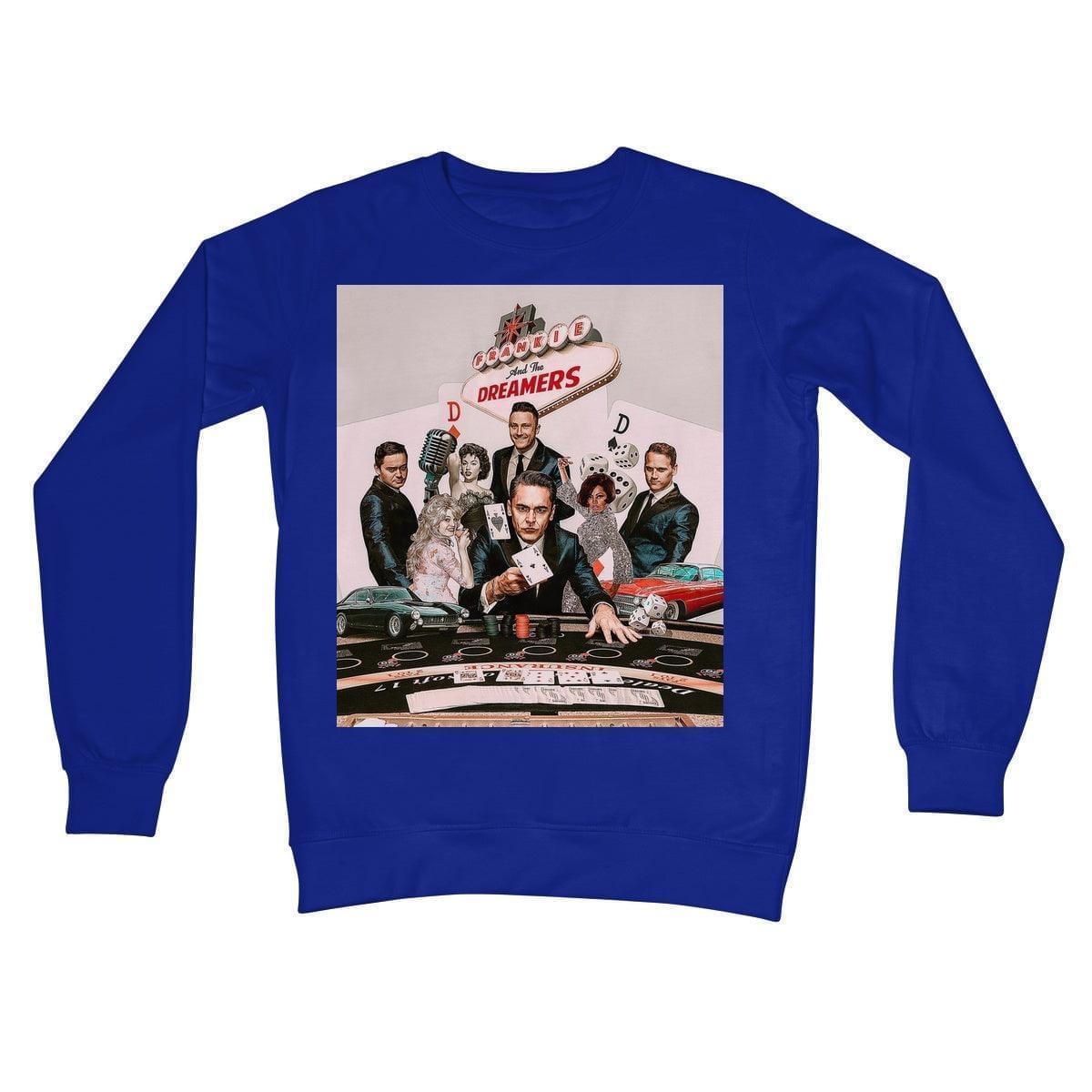 Frankie And The Dreamers Casino Crew Neck Sweatshirt | Apparel Royal