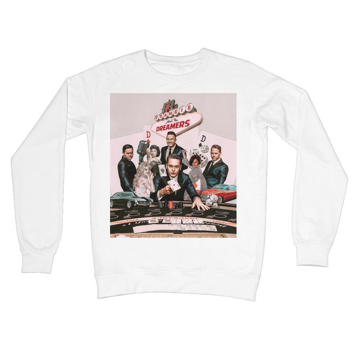 Frankie And The Dreamers Casino Crew Neck Sweatshirt | Apparel Arctic White