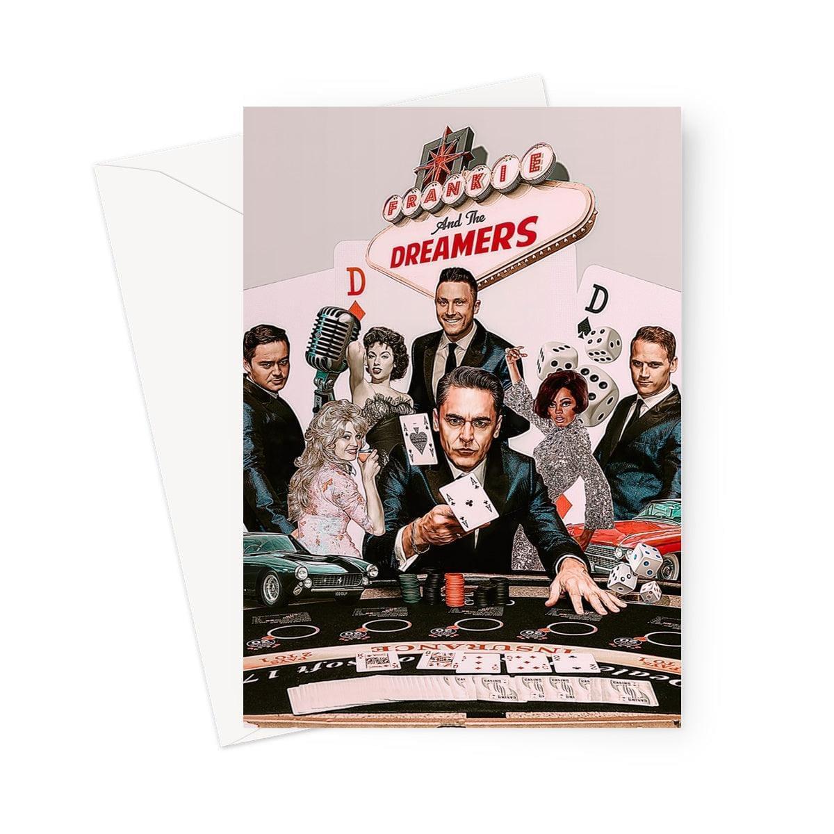 Frankie And The Dreamers Casino Greeting Card | Stationery 5"x7" 1 Card