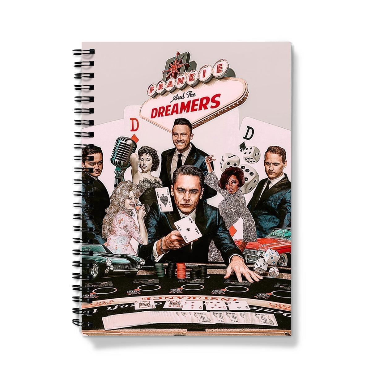 Frankie And The Dreamers Casino Notebook | Stationery A5 Graph