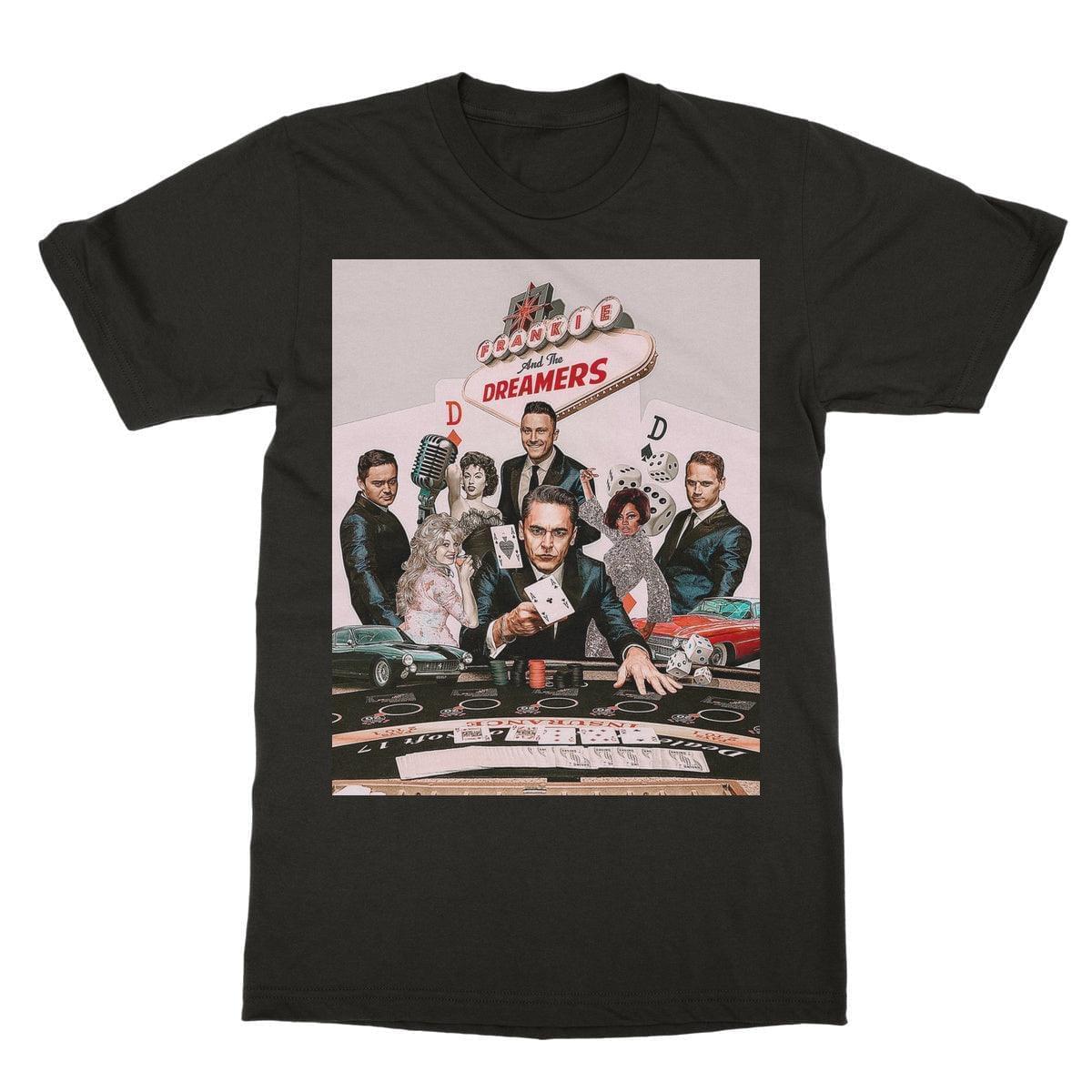 Frankie And The Dreamers Casino Softstyle T-Shirt | Apparel Dark Chocolate