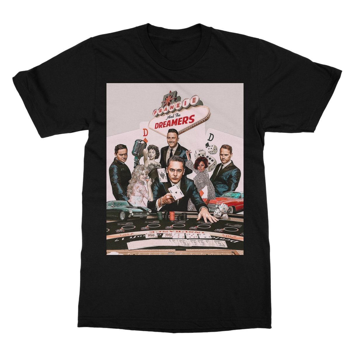 Frankie And The Dreamers Casino Softstyle T-Shirt | Apparel Black