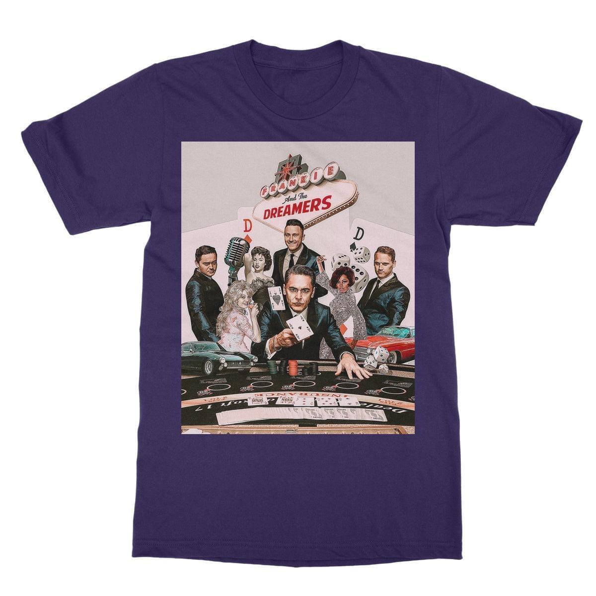 Frankie And The Dreamers Casino Softstyle T-Shirt | Apparel Purple