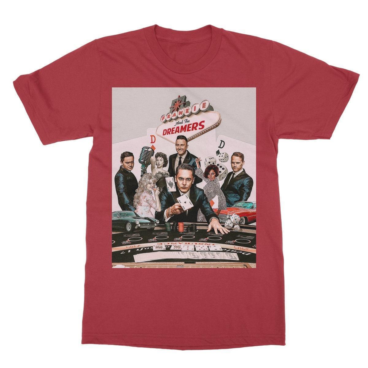 Frankie And The Dreamers Casino Softstyle T-Shirt | Apparel Cherry Red