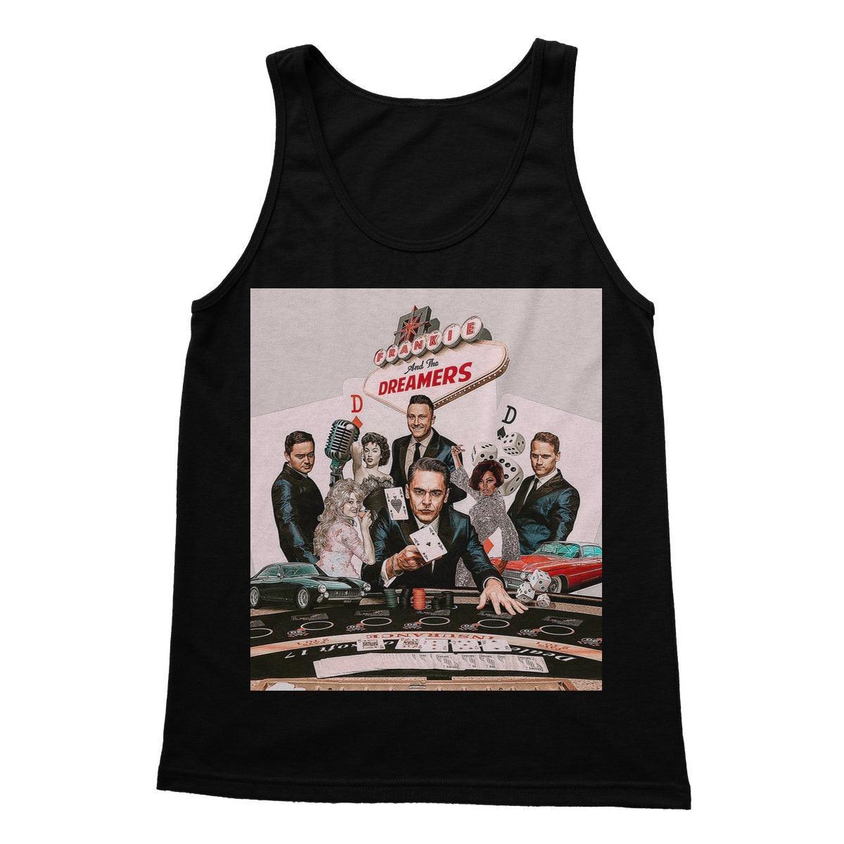 Frankie And The Dreamers Casino Softstyle Tank Top | Apparel Black