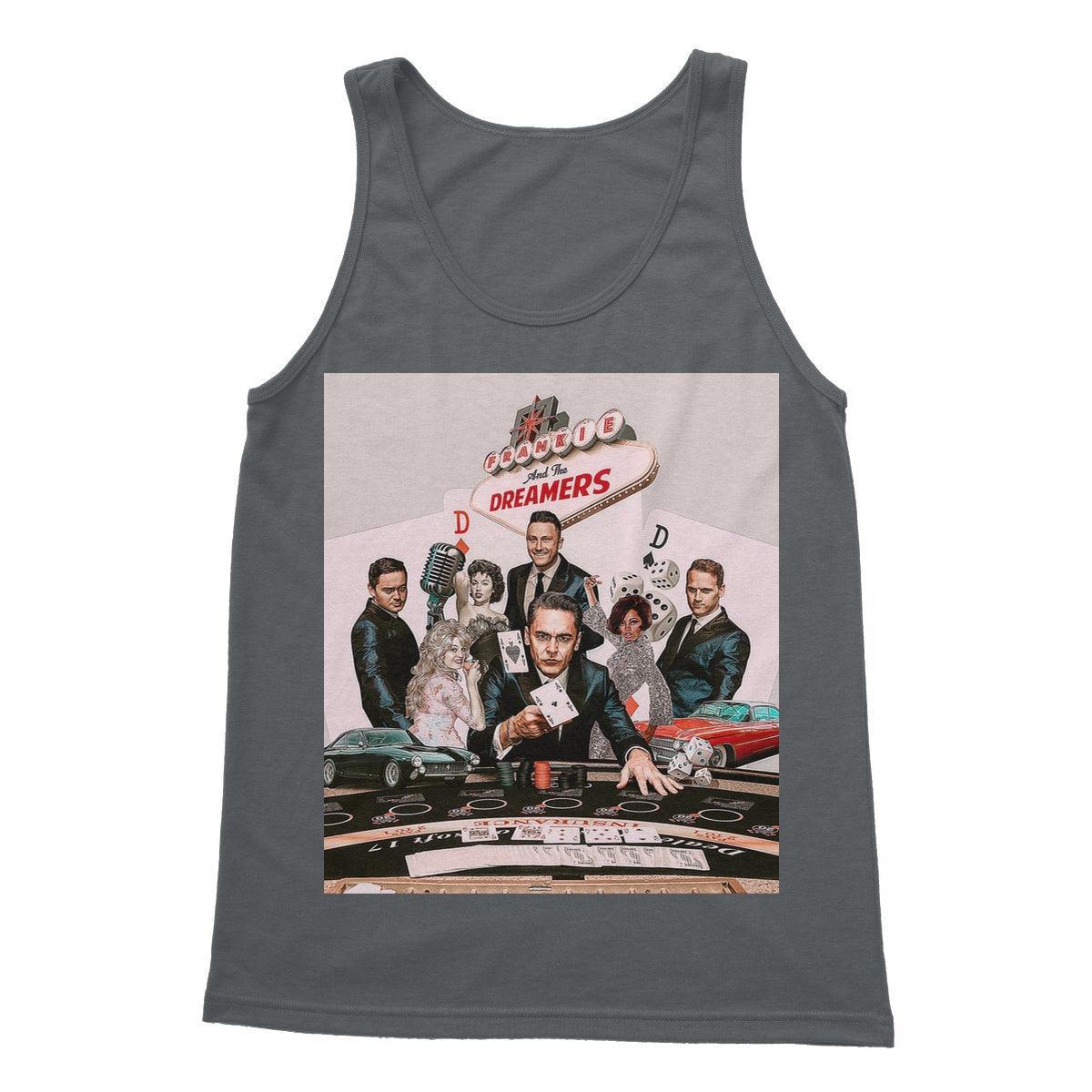 Frankie And The Dreamers Casino Softstyle Tank Top | Apparel Charcoal