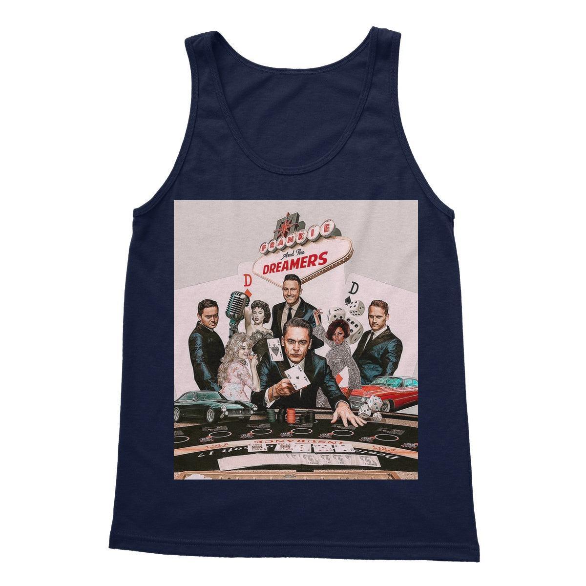 Frankie And The Dreamers Casino Softstyle Tank Top | Apparel Navy