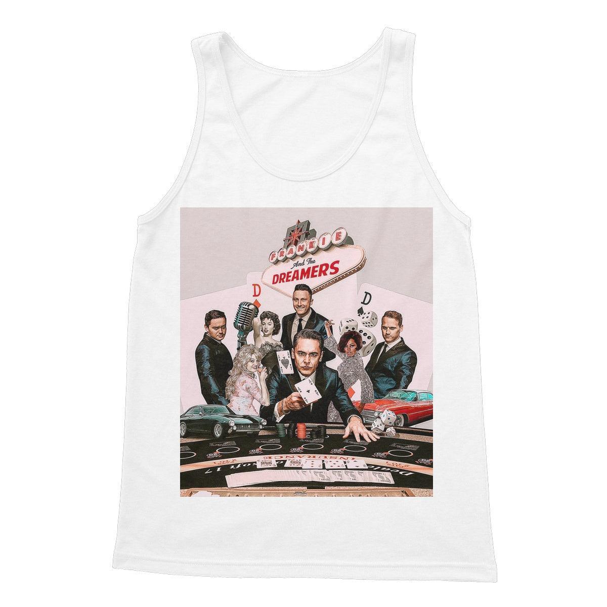 Frankie And The Dreamers Casino Softstyle Tank Top | Apparel White