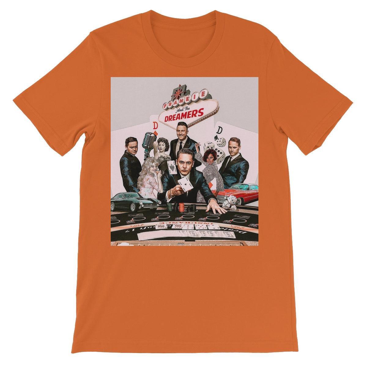 Frankie And The Dreamers Casino Unisex Short Sleeve T-Shirt | Apparel Orange