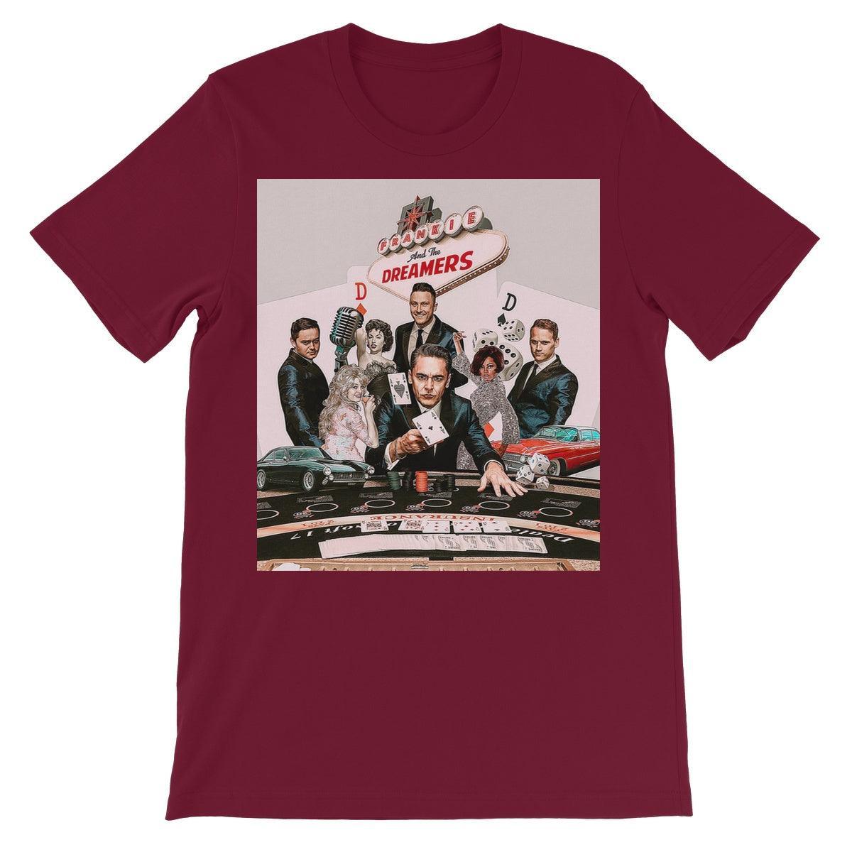 Frankie And The Dreamers Casino Unisex Short Sleeve T-Shirt | Apparel Maroon