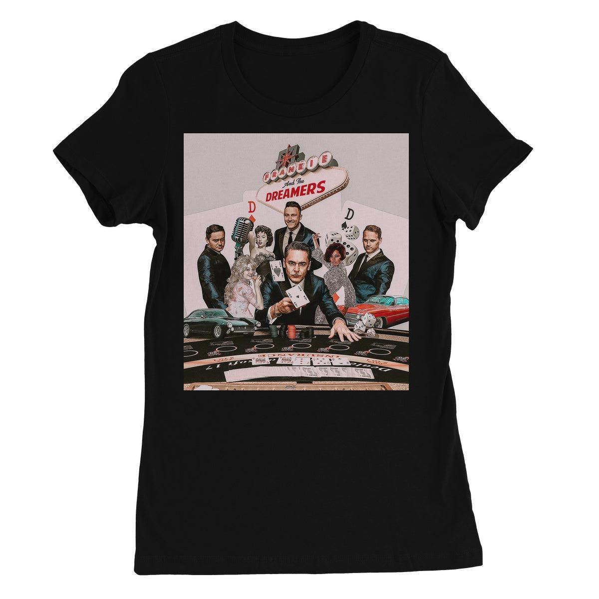 Frankie And The Dreamers Casino Women's Favourite T-Shirt | Apparel Black