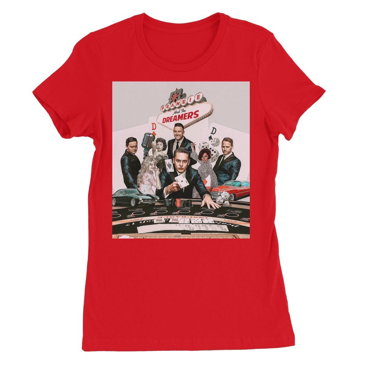 Frankie And The Dreamers Casino Women's Favourite T-Shirt | Apparel Red