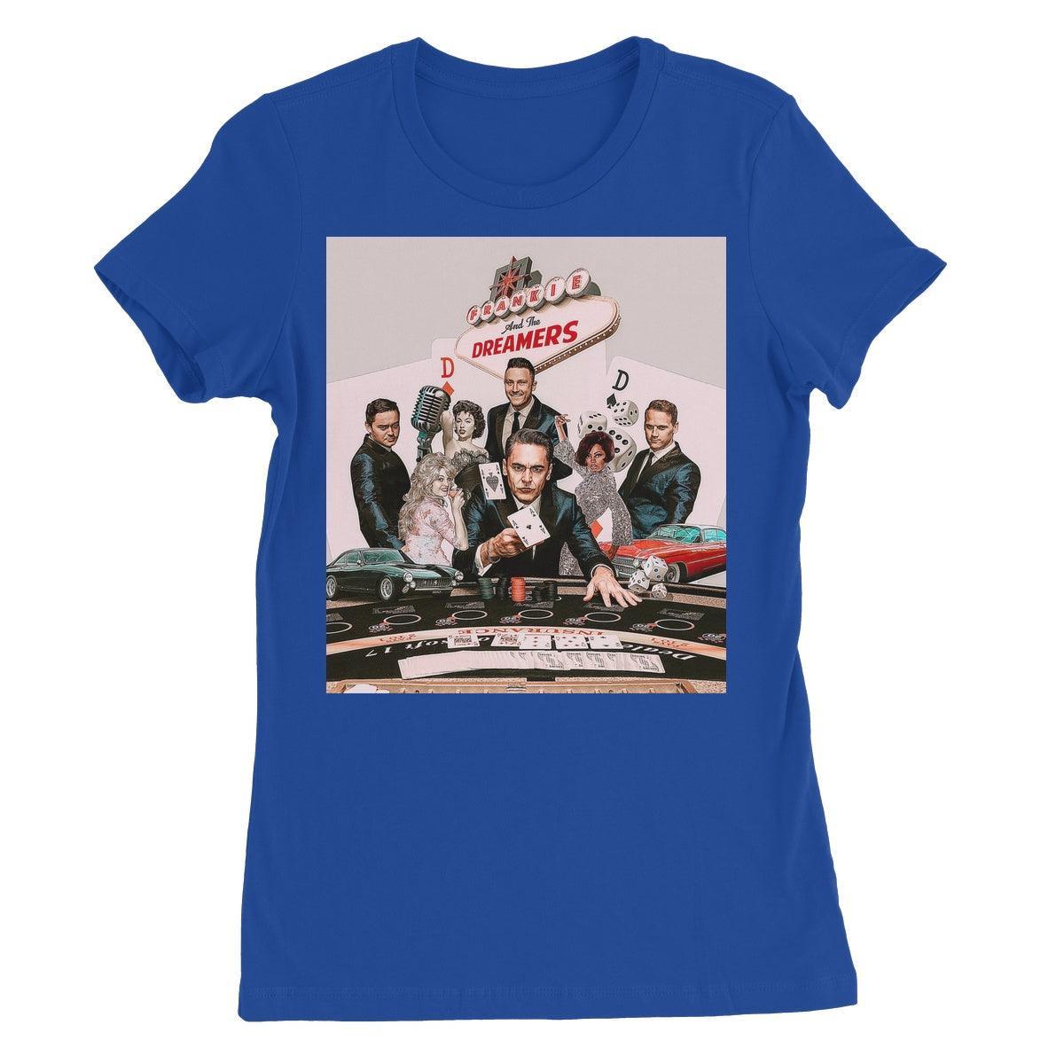 Frankie And The Dreamers Casino Women's Favourite T-Shirt | Apparel True Royal