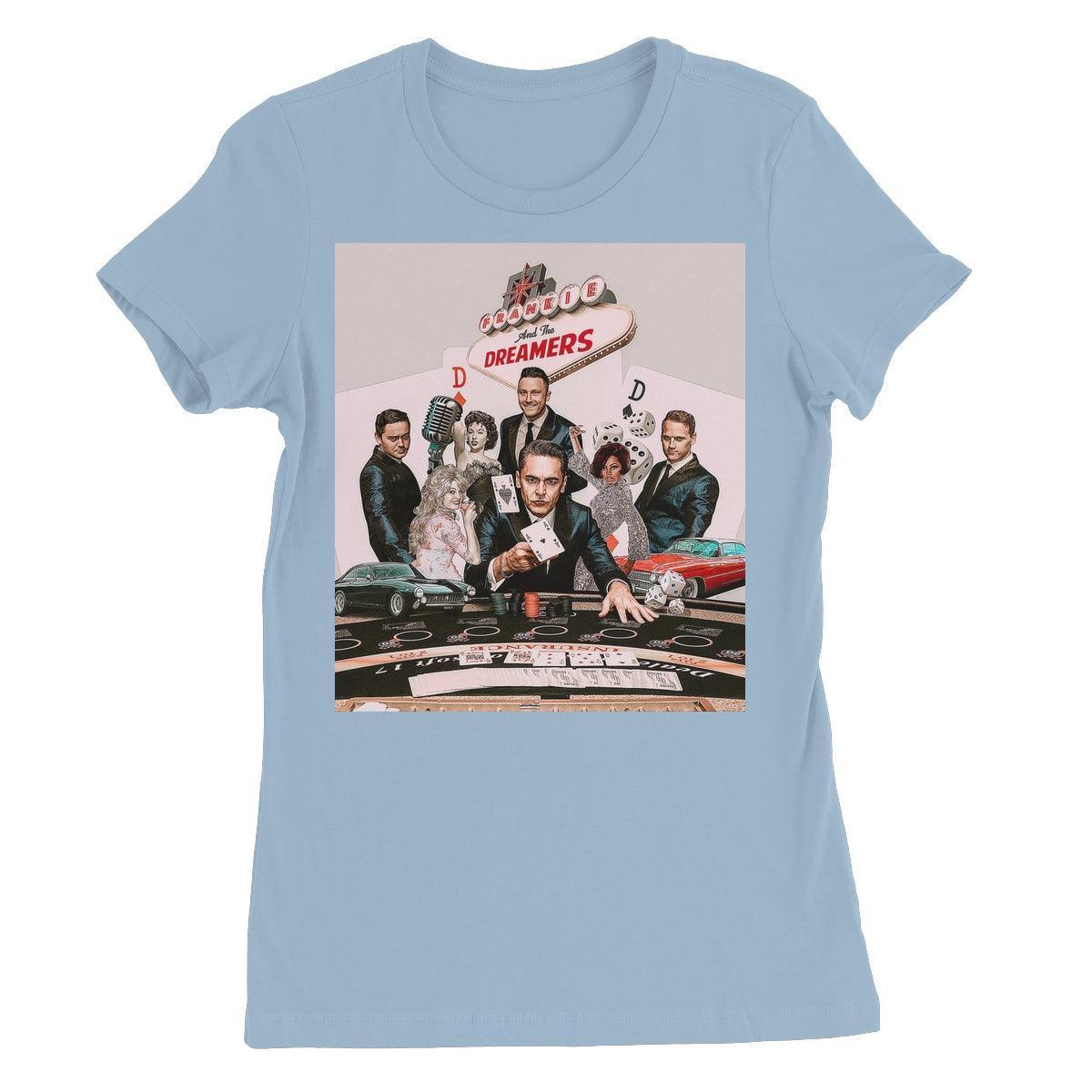 Frankie And The Dreamers Casino Women's Favourite T-Shirt | Apparel Baby Blue