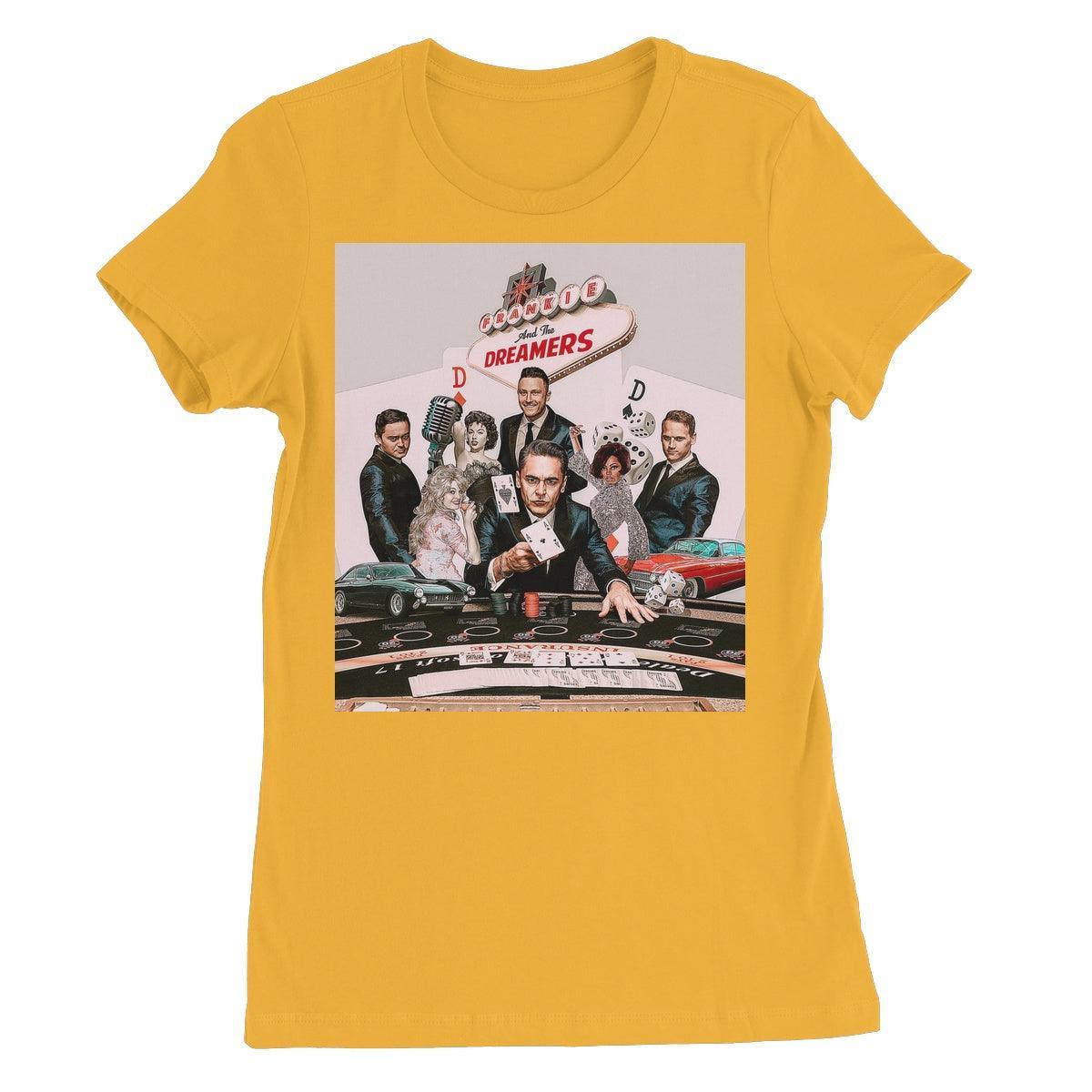 Frankie And The Dreamers Casino Women's Favourite T-Shirt | Apparel Gold