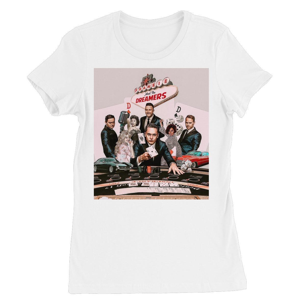 Frankie And The Dreamers Casino Women's Favourite T-Shirt | Apparel White