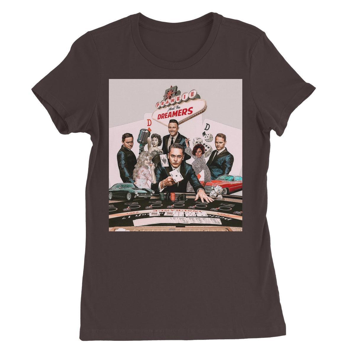 Frankie And The Dreamers Casino Women's Favourite T-Shirt | Apparel Brown