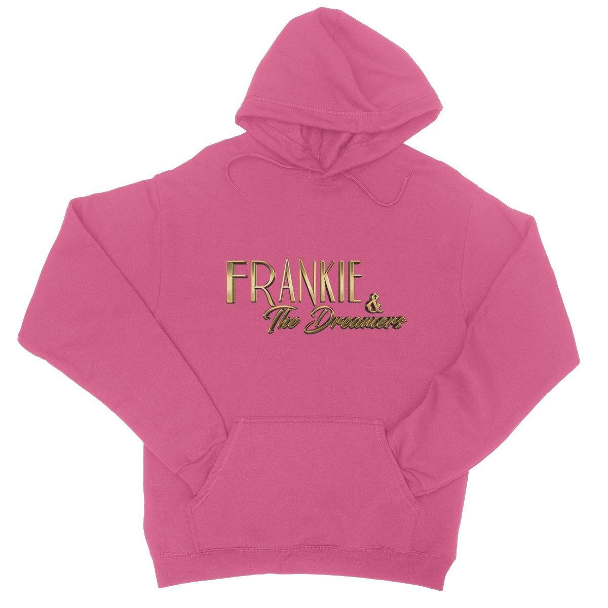 Frankie And The Dreamers College Hoodie | Apparel Hot Pink